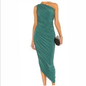 REVOLVE Norma Kamali Dress in Mountain Green